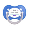 Sucette-personnalisée-prénom-Thème Papy et Mamie Tétine personnalisée
