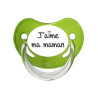 Tétine-prenom-Sucette personnalisée j'aime ma maman