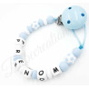 Attache tétine O-M en silicone