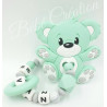 Hochet-perle-silicone-personnalisable-Hochet-silicone-Ourson-Menthe-personnalise