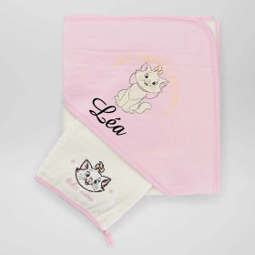 Cape de bain-au prenom-Cape de Bain personnalisée Marie