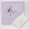 Cape de bain-au prenom-Cape de Bain personnalisée Stitch