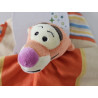Doudous personnalisés-au prenom-Doudou Tigrou orange