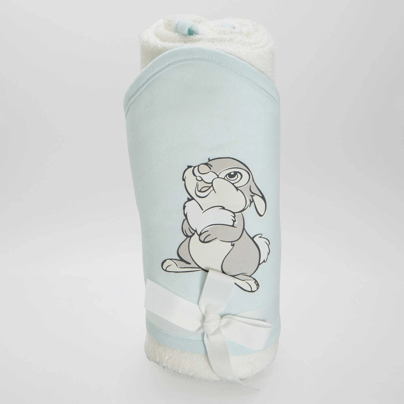 Cape de bain-au prenom-Cape de Bain personnalisée Panpan bleu