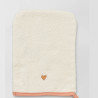 Cape de bain-au prenom-Cape de Bain personnalisée chat rose + gant