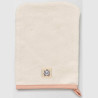 Cape de bain-au prenom-Cape de Bain personnalisée marie rose + gant