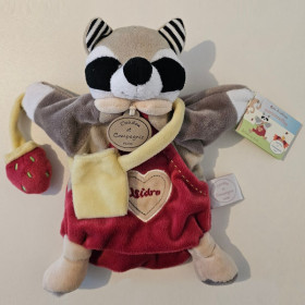 Doudous personnalisés-au prenom-Doudou Marionnette Mario Raton Isidro