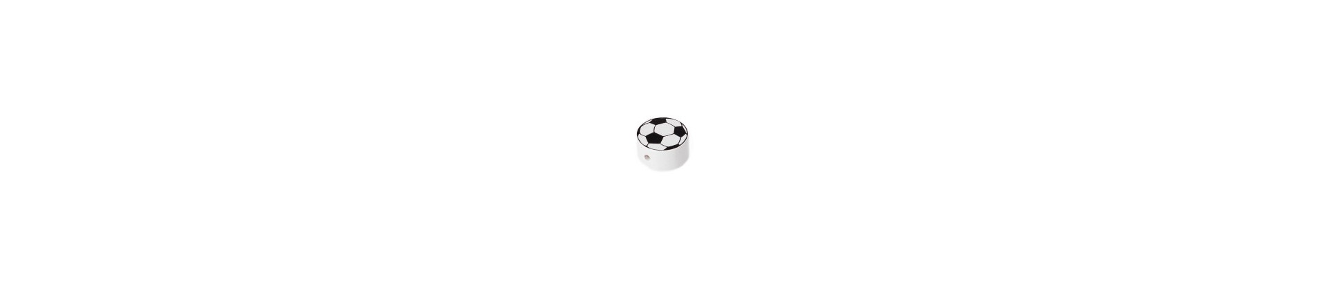 Attache tétine Football